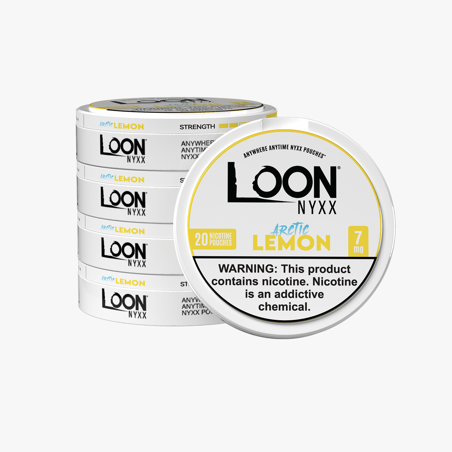 LOON NYXX - ARCTIC LEMON 5-PACK Loon Nyxx LOON NYXX - ARCTIC LEMON 5-PACK Loon Nyxx