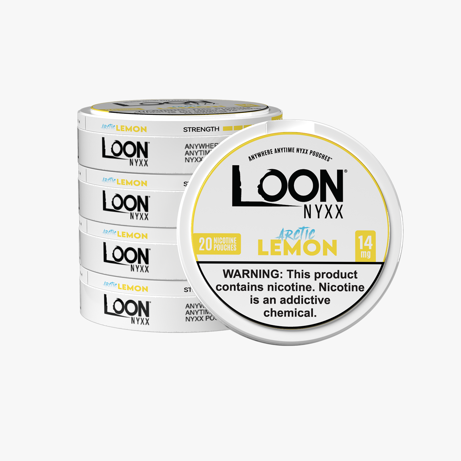 LOON NYXX - ARCTIC LEMON 5-PACK Loon Nyxx LOON NYXX - ARCTIC LEMON 5-PACK Loon Nyxx