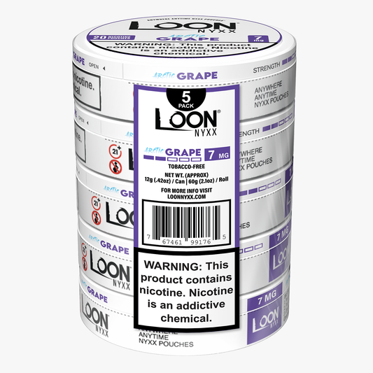 LOON NYXX - ARCTIC GRAPE 5-PACK