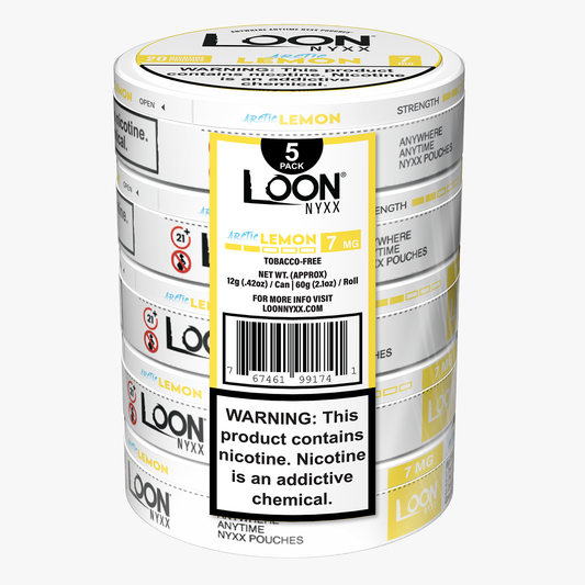 LOON NYXX - ARCTIC LEMON 5-PACK