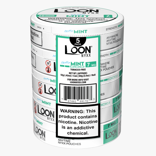 LOON NYXX - ARCTIC MINT 5-PACK