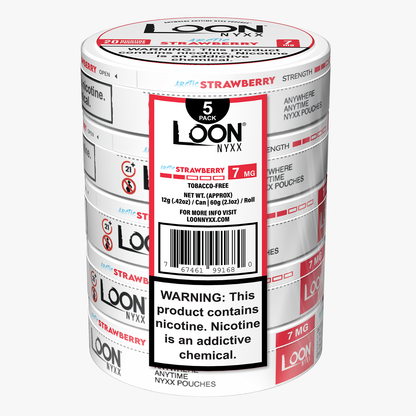 LOON NYXX - ARCTIC STRAWBERRY 5-PACK