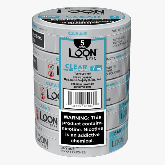 LOON NYXX - CLEAR 5-PACK