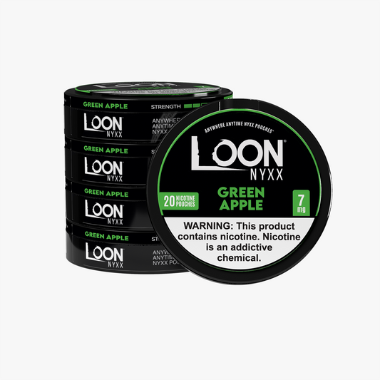 LOON NYXX - GREEN APPLE 5-PACK