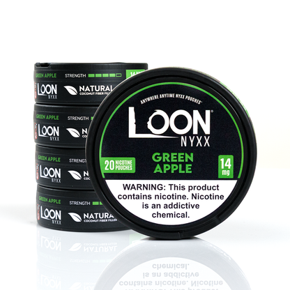 LOON NYXX - GREEN APPLE 5-PACK