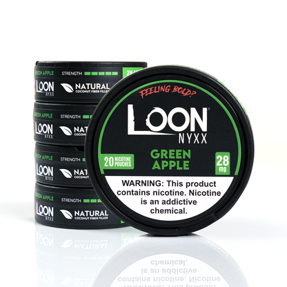 LOON NYXX - GREEN APPLE 5-PACK